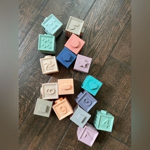 Silicone block set